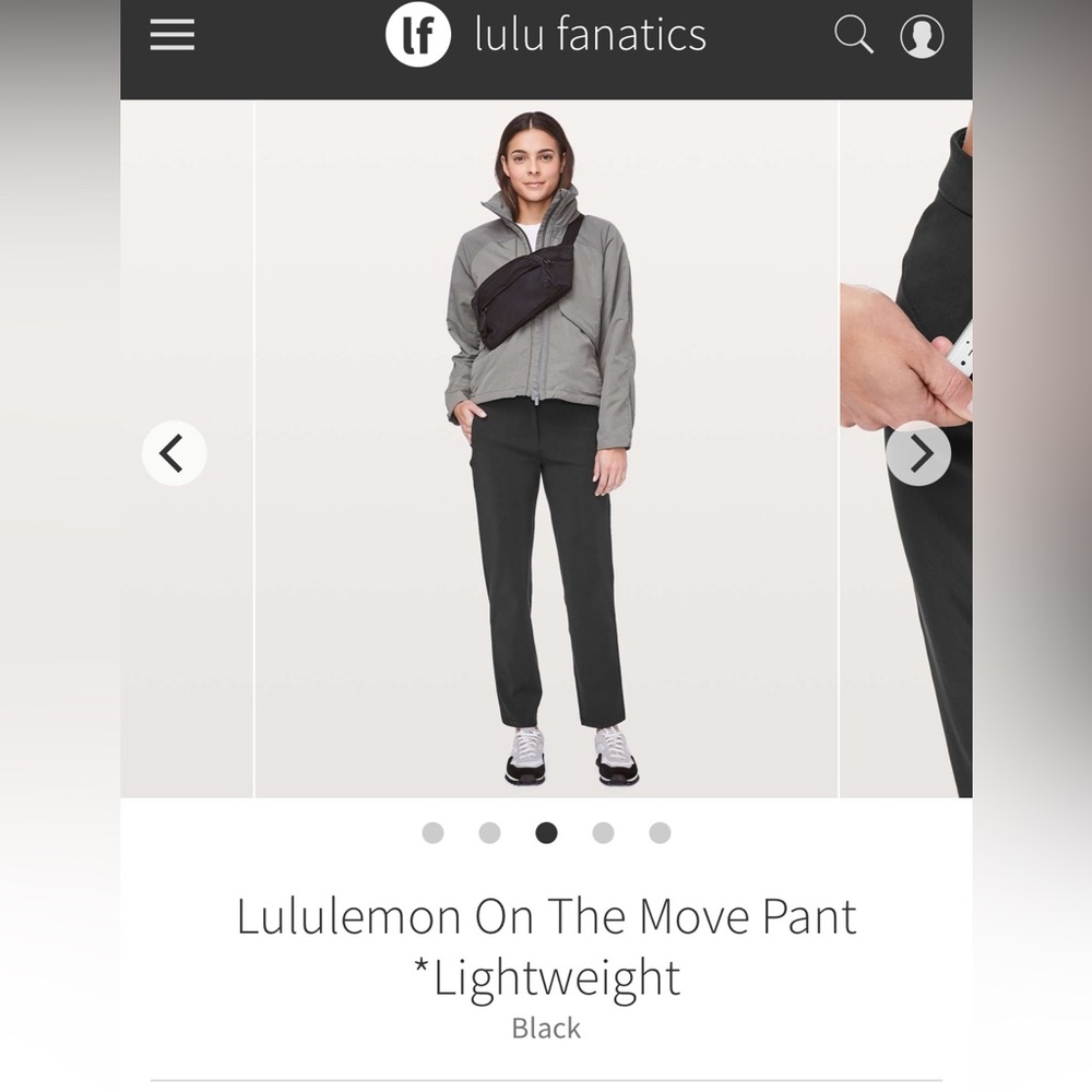 Lululemon on the move pants